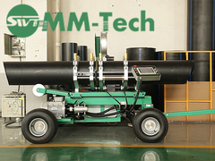 MM-Tech Trailer butt fusion welding verwarmt en verwarmt HDPE-buizen