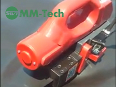 MM-Tech SWT-NS800 geomembraan lasser last geomembraan op de bouwplaats