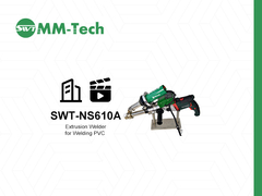 SWT-NS610A Extrusiesweisproef! 50-380°C Temperatuurcontrole・Eenvoudige lassen van PP/PE/PVDF