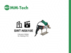 SWT-NS610E Handheld Extrusion Welder aangedreven door METABO Duitsland, 3400W Verwarmingssysteem
