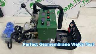 SWT NSGM1 Automatische geomembraanlasmachine voor vijveraanleg