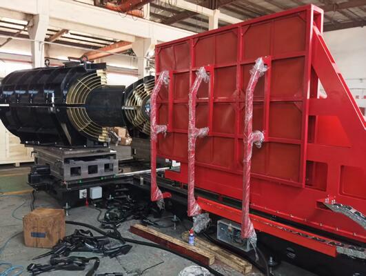 1200 mm lasmachine voor de fabricage van bochten, T-stukken, kruisstukken en Y-stukken