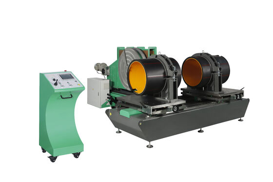 Workshop Fitting Lasmachine voor HDPE PP Pijp 315-630mm met 380V Voeding en PLC Besturing