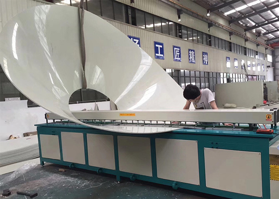 Semiauto 5000mm Cnc de Plastic Machine van het Bladlassen