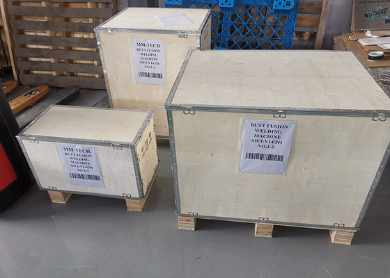 90mm - 250mm Hdpe de Machine van het de Fusielassen van het Pijpuiteinde 4.25kw