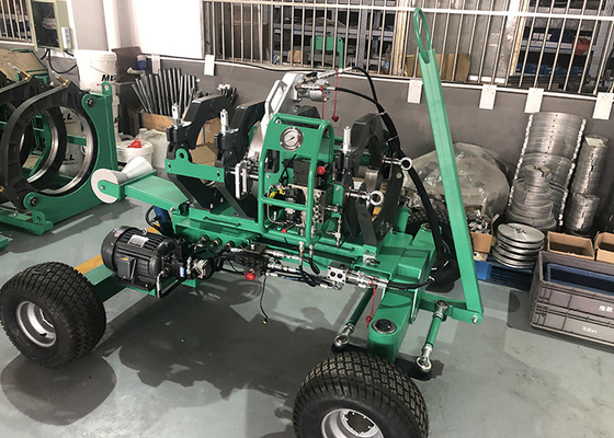 Tijdopnemer 450mm Hdpe de Machine van het de Fusielassen van het Pijpuiteinde 8.38kw