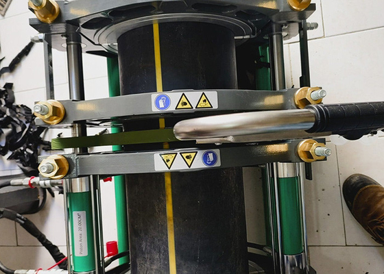 Polypropyleenhdpe het Lassenmachine van het Pijp Hydraulische Uiteinde met Tijdopnemer