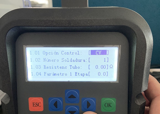 AC220V de elektrische Machine van het Fusielassen voor Pe Montage rangschikt 20200mm