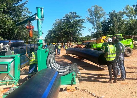 Effecitve 1000 mm HDPE-buisbuis smeltweldmachines voor irrigatiewatervoorziening