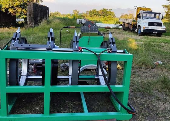 2.2Kw Pompvermogen ISO12176 Standaard DVS2207 HDPE Pijp Fusie Lasapparatuur Voor Landbouwirrigatie