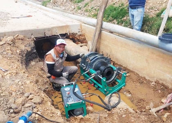 Snel afneembare structuur Hydraulische achterstelassen voor geothermische warmtepomp