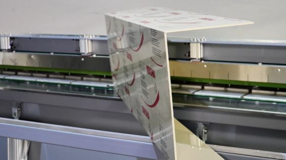 4 van de Plastic Blad Buigende meters Machine, het Plastic Bladlasser 12KW Verwarmen