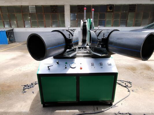 90-315 mm Werkplaats Fitting Fabrication Welding Fusion Machine voor HDPE PP Elbow Tee& Cross Wye Welding Types