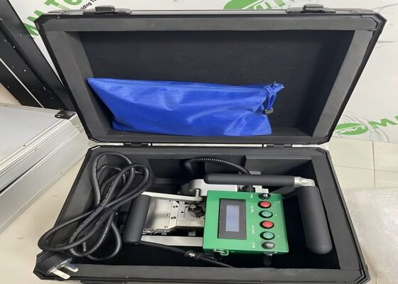 0.5mm-1.5mm CX300 Geomembrane Lasmachine met koperen hete wig voor vis vijver 220V
