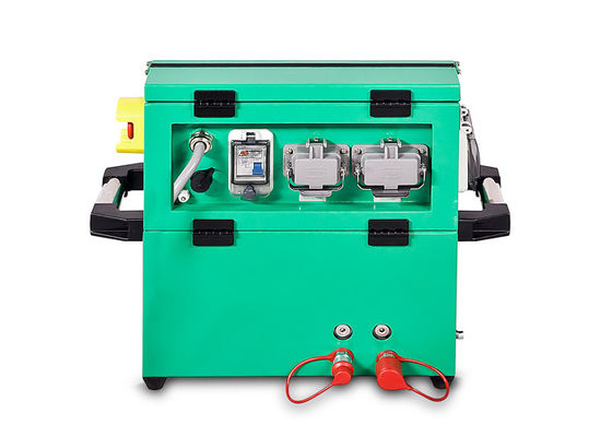 Vier Klemhdpe de Machine van het Fusielassen, Plastic de Pijp Gezamenlijke Machine van 230V