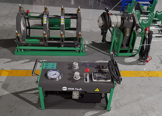 PE PVDF Hydraulische het Lassenmachine van de Uiteindefusie, het Materiaal van het Pijplassen 4.25KW
