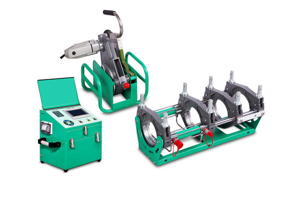 HDPE van 50HZ 60HZ de Machine van het de Fusielassen van het Pijpuiteinde 24 Maandgarantie