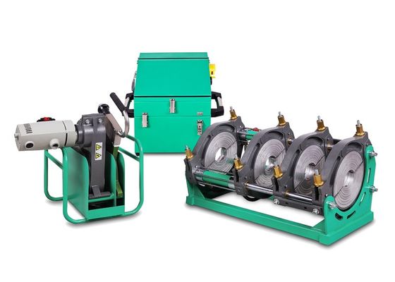 230V HDPE Machine van het de Fusielassen van het Pijpuiteinde 90mm315mm Automatisch Model