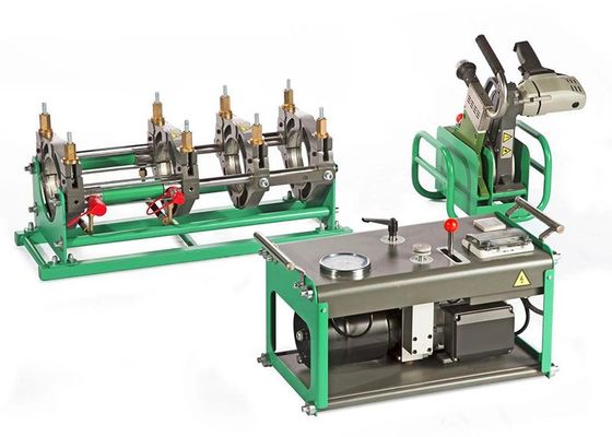 ISO-Hdpe de Machine van het Fusielassen, de Hydraulische Machine van de Uiteindefusie voor 50mm 160mm