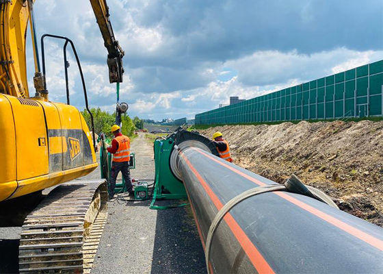 Van de het Uiteindefusie van de bouwwerkplek Hydraulische het Lassenmachine voor Hdpe Pijp