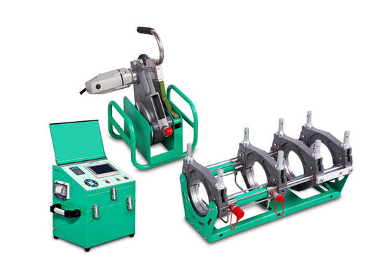 230V HDPE Machine van het de Fusielassen van het Pijpuiteinde Hydraulische 63mm160mm