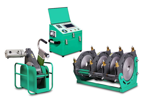 Automatische SDR17-Hdpe het Lassenmachine 200mm 450mm van de Pijpfusie