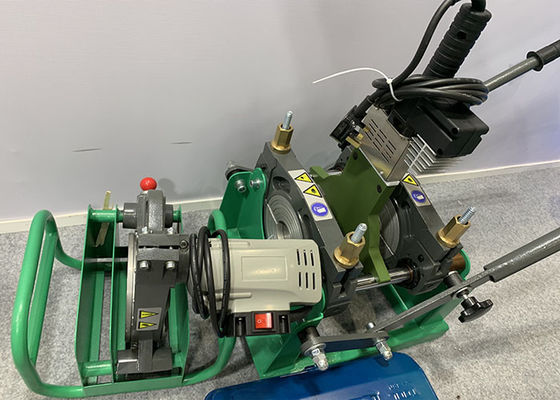 230V 50mm160mm Plastic Pijp Gezamenlijke Machine, Hdpe de Machine van het Uiteindelassen