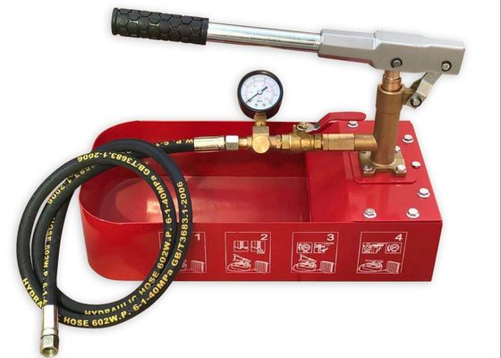 OEM ODM de Hand stelde het Hydrocertificaat van de Hoge drukce van de Testpomp in werking