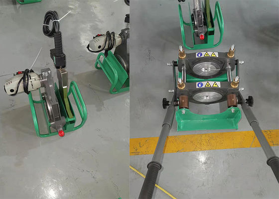 220V 50Hz 40110mm PE Machine van het de Fusielassen van het Pijp de Handuiteinde