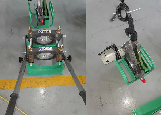 220V 50Hz 40110mm PE Machine van het de Fusielassen van het Pijp de Handuiteinde