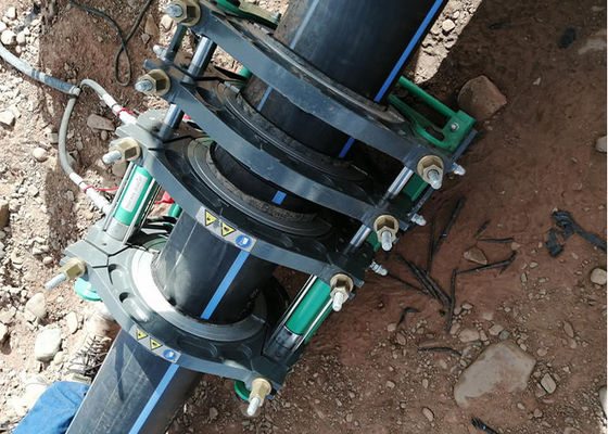 200450mm 7 Klemmen de Hydraulische Hdpe Machine van het de Fusielassen van het Pijpuiteinde