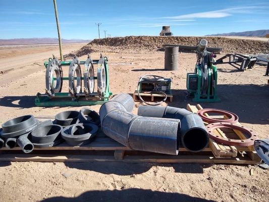 355mm Hdpe van de Watervoorzieningspijp de Hete Gezamenlijke Machine van het Uiteindelassen