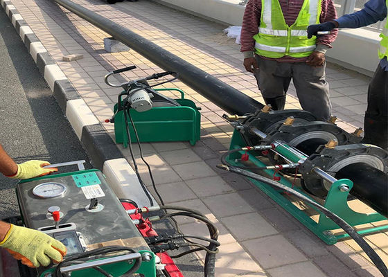 Polyethyleenhdpe van de het Gaspijp van de Pijpmontage van de het Uiteindefusie Hand het Lassenmachine