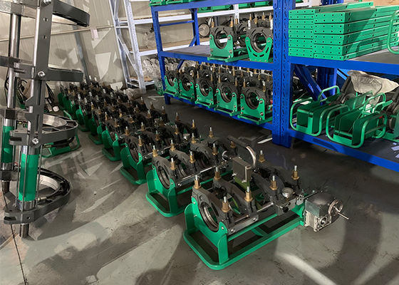 40110mm Aluminiumhdpe Machine van het de Fusielassen van het Pijp de Handuiteinde