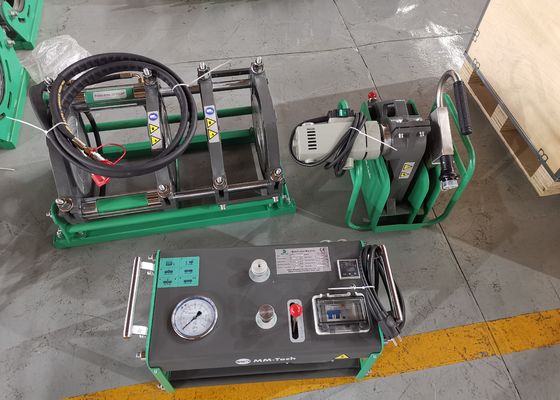 Hdpe de Polymachine van het de Fusielassen van het Pijp Handuiteinde
