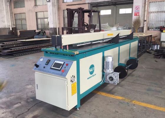 6000mm HDPE Touchscreen van de Uiteindefusie de Plastic Machine van het Bladlassen