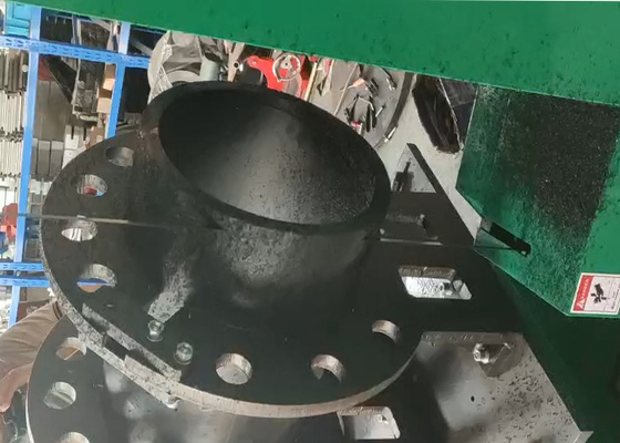 Regelbare Hoek 630mm Plastic Pijpsnijmachine 3Kw