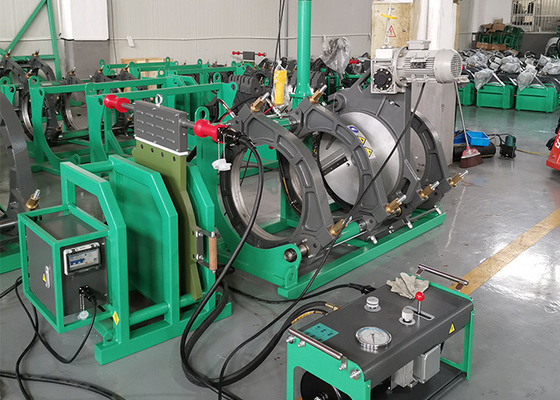 Hdpe de Hydraulische Machine van de Uiteindefusie Automatisch voor Pijpleiding