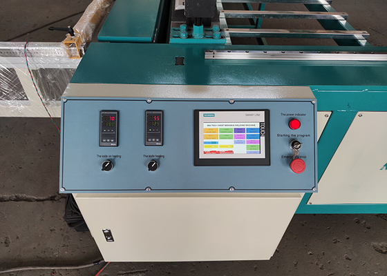 Cnc 3000mm Hdpe de Fusie die van het de Machineuiteinde van het Bladlassen 90 Graad Rolling