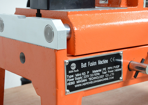 20110mm Hand het Lassenmachine van de Uiteindefusie voor Hdpe Pijp