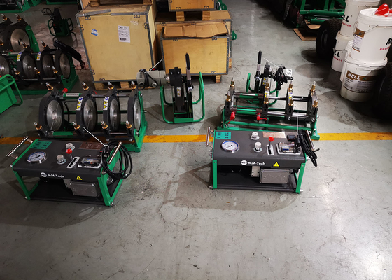 Uiteindefusie 63mm Hdpe Hydraulisch Lassenmachine/Materiaal