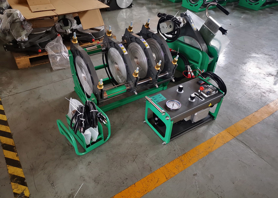 50160mm Hydraulische het Lassenmachine van de Uiteindefusie voor Hdpe Pijp
