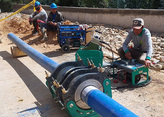 355mm Pijphdpe het Lassenmachine 6.25kw van de Uiteindefusie